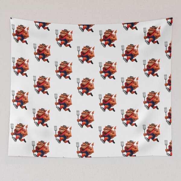 Item preview, Melbourne Demons AFL Mascot Logo Classic Vintage Design designed and sold by Graphix Nation.