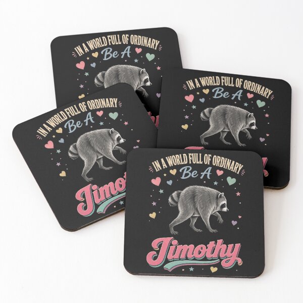 Item preview, Jimothy Raccoon in A World Full of Ordinary Meme Vintage designed and sold by CF_VintageDesign.