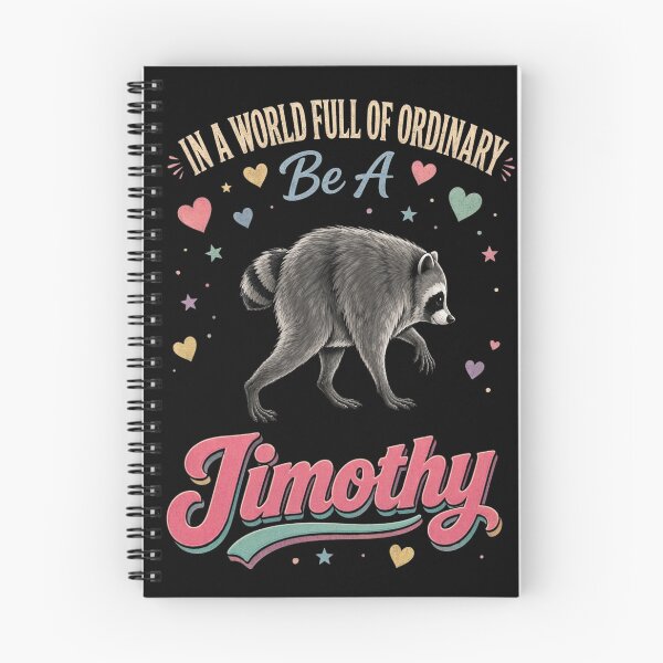 Item preview, Jimothy Raccoon in A World Full of Ordinary Meme Vintage designed and sold by CF_VintageDesign.