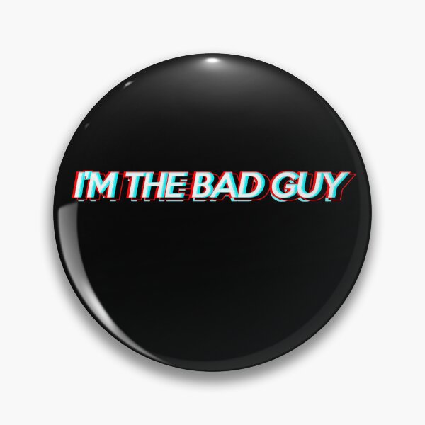 Item preview, Im The Bad Guy Retro Glitch Text designed and sold by spellmadebylee.
