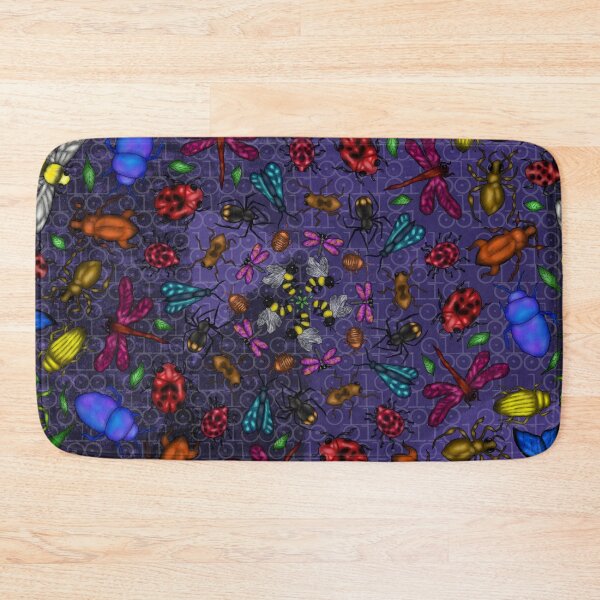 Item preview, 5-point bug and leaf pattern with background designed and sold by subis-designs.