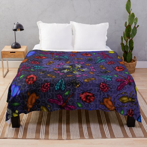 Item preview, 5-point bug and leaf pattern with background designed and sold by subis-designs.