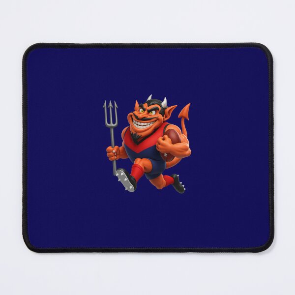 Item preview, Copy of Melbourne Demons AFL Mascot Logo Classic Vintage Design designed and sold by Luke Foran Sports Art.