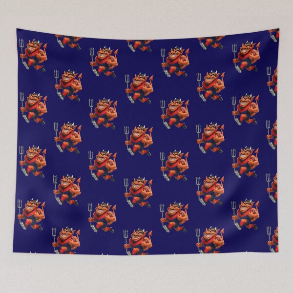 Item preview, Copy of Melbourne Demons AFL Mascot Logo Classic Vintage Design designed and sold by Graphix Nation.