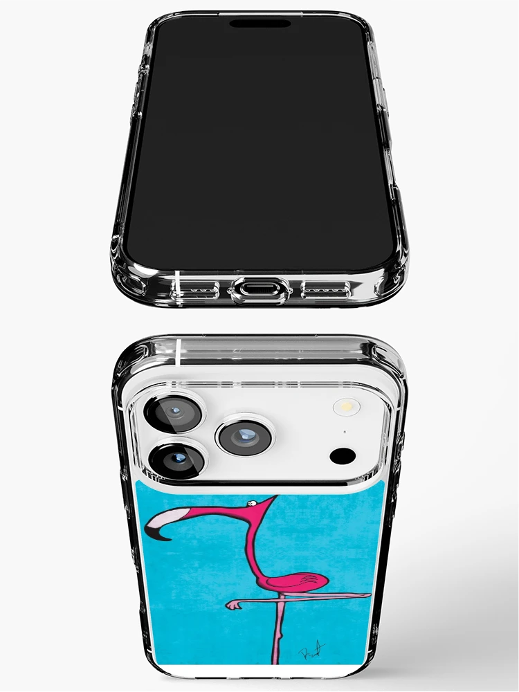 Thumbnail 3 of 5, iPhone Case, Flamingo designed and sold by Creative Rafa.
