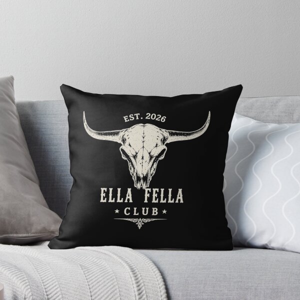 Item preview, ELLA FELLA Club Skull, Western Cattle Skull, Cowboy Rodeo, EST 2026 Country designed and sold by ForrestSwaphy.