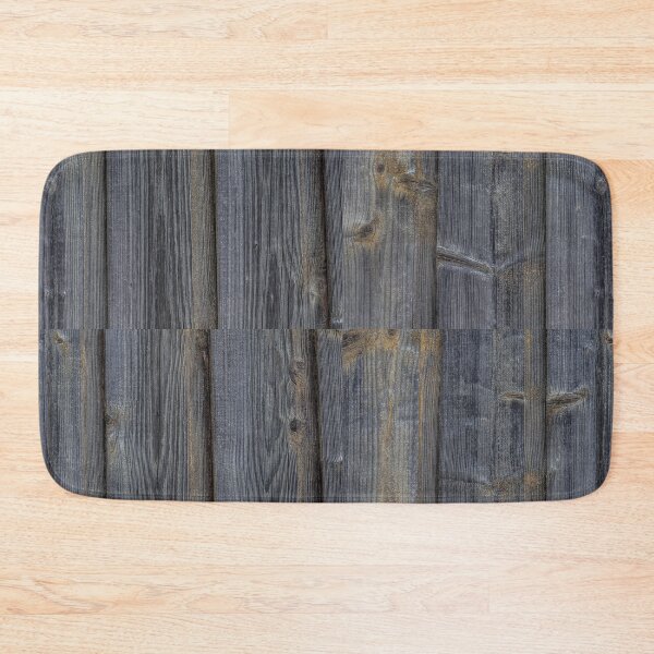 Item preview, Tablones de madera rústica de color gris oscuro envejecido con pátina dorada designed and sold by NorthWild.
