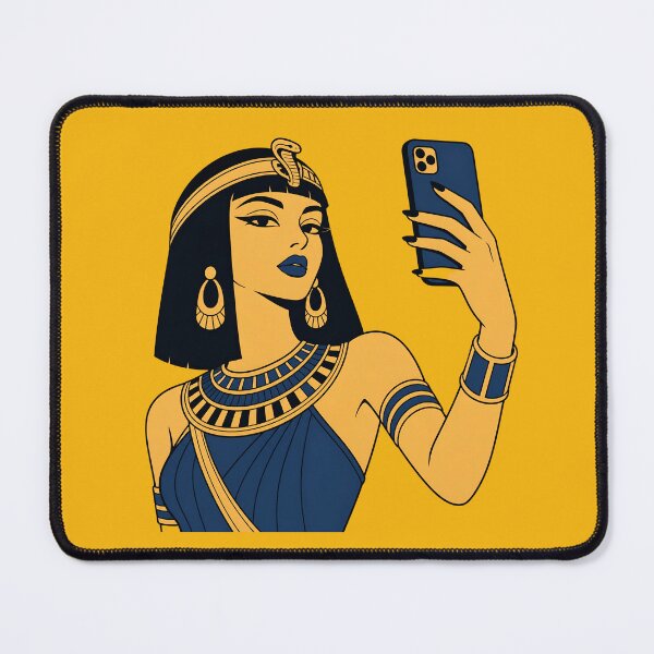 Item preview, Cleopatra's Selfie | Ancient Egypt Meets Modern Life designed and sold by ManggaeJM.