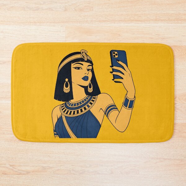 Item preview, Cleopatra's Selfie | Ancient Egypt Meets Modern Life designed and sold by ManggaeJM.
