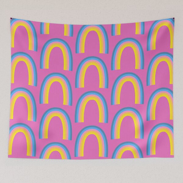 Item preview, Rainbow Blue Pink Orange Yellow designed and sold by cozysweet.