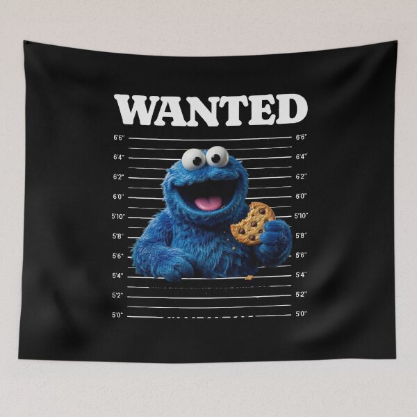 Item preview, Cookies Monster Wanted  designed and sold by TheEndDesign.