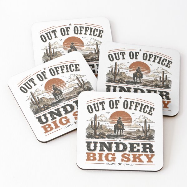 Item preview, Out of Office Under Big Sky designed and sold by rygenr8.