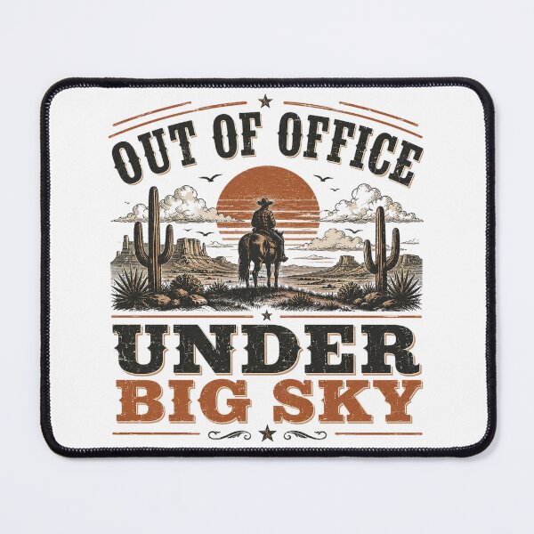Item preview, Out of Office Under Big Sky designed and sold by rygenr8.