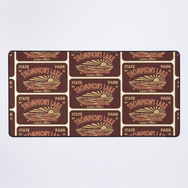Item preview, Thompson's Lake State Park, Albany County, New York, badge design designed and sold by Wanderful-roads.