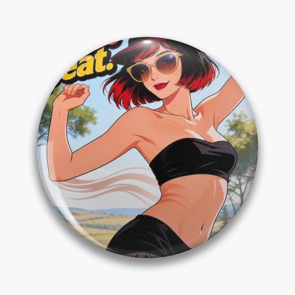 Item preview, Style Beats Rave Repeat Retro Festival Girl Art designed and sold by Hen-C-Art.