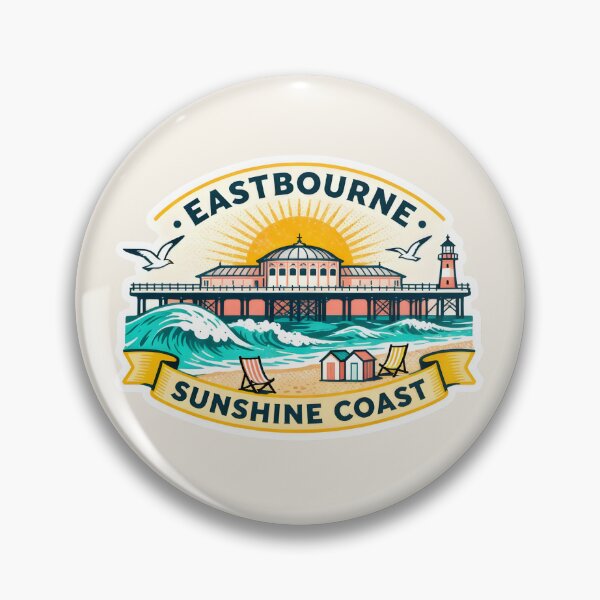Item preview, Eastbourne Sunshine Coast designed and sold by The Digital Compass.
