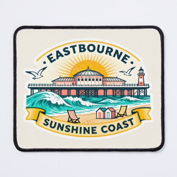 Item preview, Eastbourne Sunshine Coast designed and sold by The Digital Compass.