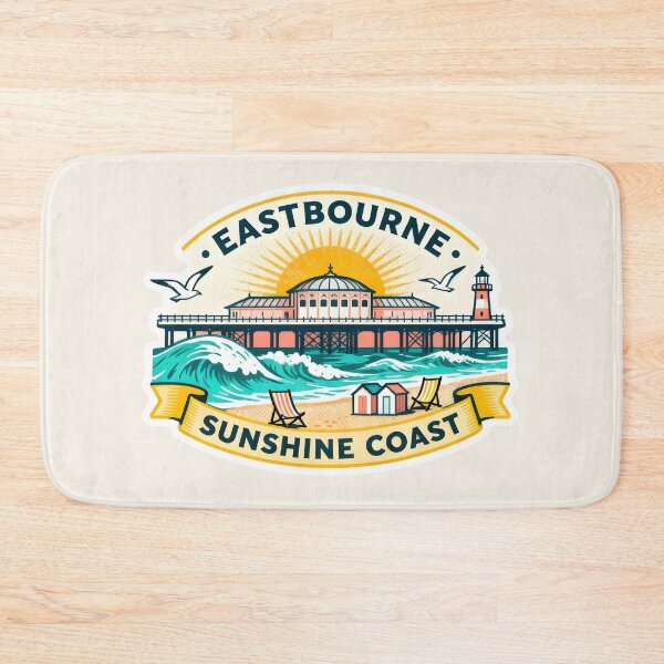 Item preview, Eastbourne Sunshine Coast designed and sold by The Digital Compass.