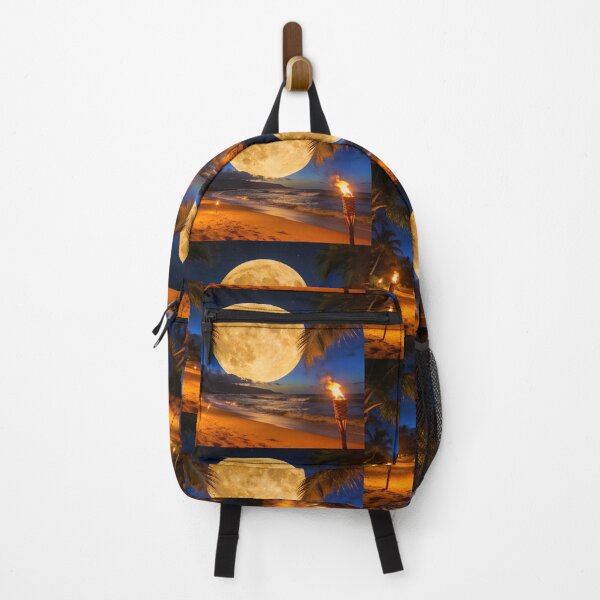 Item preview, Full Moon on a Tropical Beach designed and sold by vernonplatt.