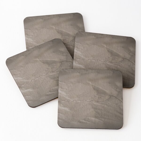 Item preview, Rustic Weathered Concrete Wall Texture with Horizontal Crack designed and sold by NorthWild.