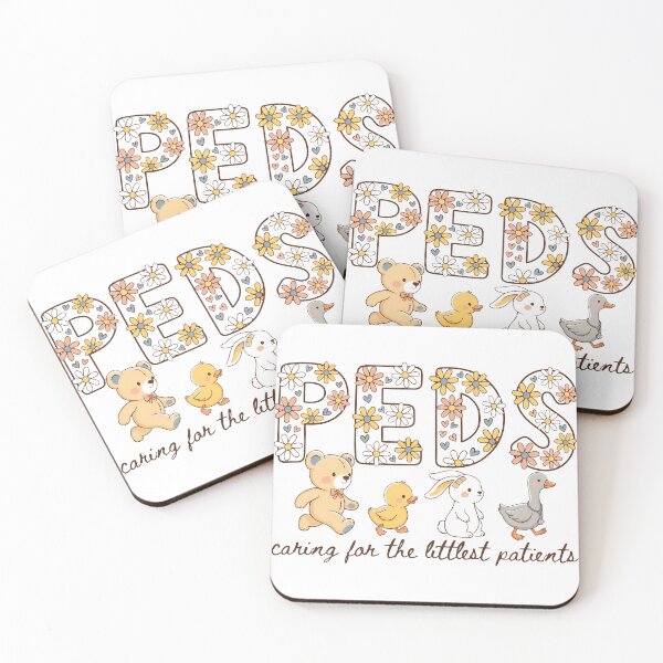 Item preview, Caring for the Littlest Patients Peds Nurse Tee designed and sold by LYRA-Concepts.
