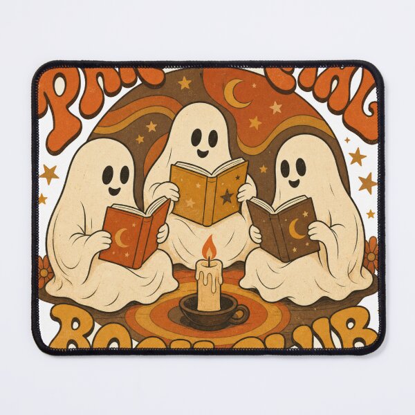 Item preview, Paranormal Book Club Retro: Reading Ghosts by Candlelight designed and sold by BoosterShop.