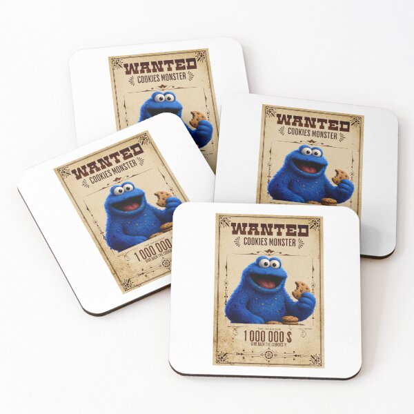 Item preview, Cookies Monster Wanted  designed and sold by TheEndDesign.