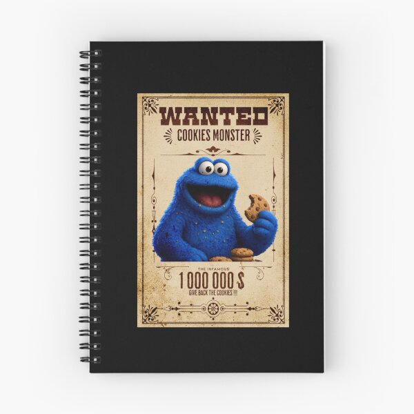 Item preview, Cookies Monster Wanted  designed and sold by TheEndDesign.