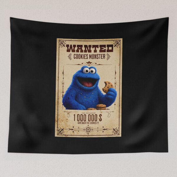 Item preview, Cookies Monster Wanted  designed and sold by TheEndDesign.