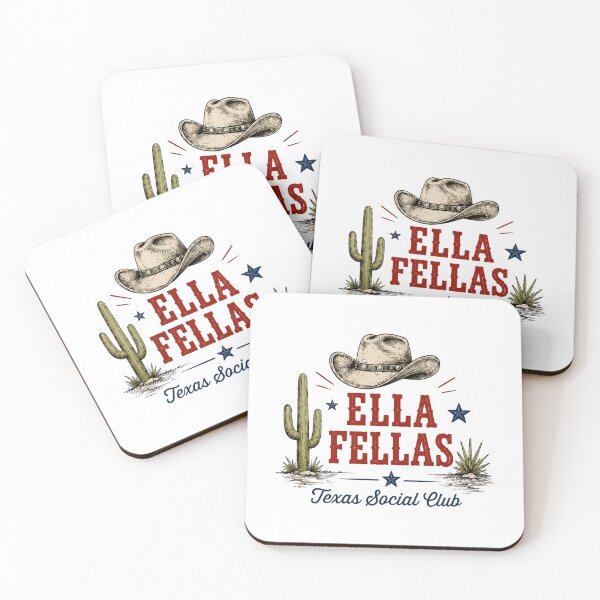 Item preview, Ella Fellas Club, Western Country Concert, Ella Fella Cowboy, Texas Social Club designed and sold by ForrestSwaphy.