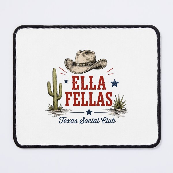 Item preview, Ella Fellas Club, Western Country Concert, Ella Fella Cowboy, Texas Social Club designed and sold by ForrestSwaphy.