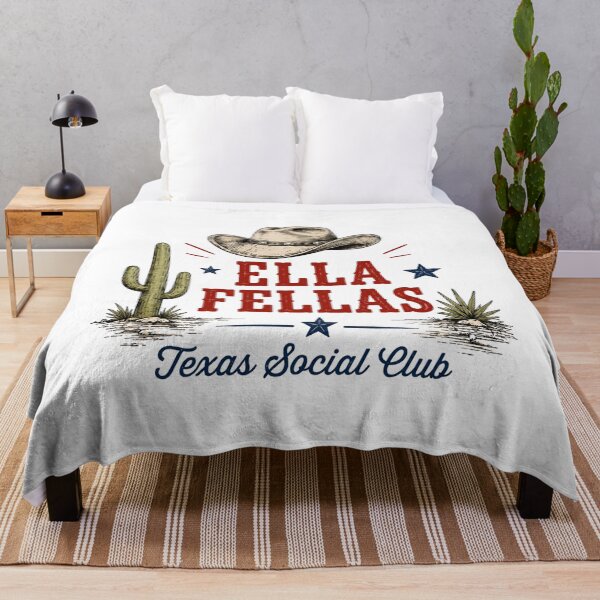 Item preview, Ella Fellas Club, Western Country Concert, Ella Fella Cowboy, Texas Social Club designed and sold by ForrestSwaphy.