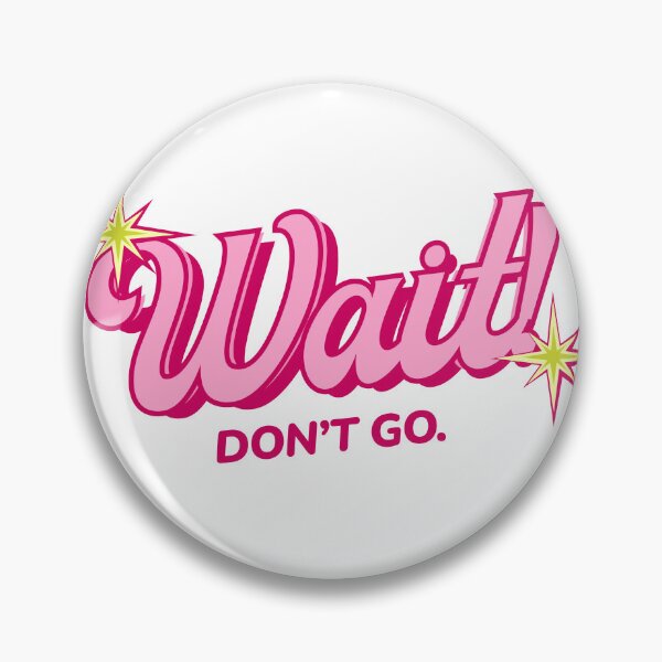 Item preview,  Kelsea Ballerini Wait! Don’t go! Sticker Patterns designed and sold by bellisimadesign.