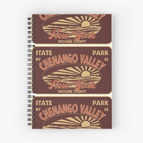 Item preview, Chenango Valley State Park, Broome County, New York, badge design designed and sold by Wanderful-roads.