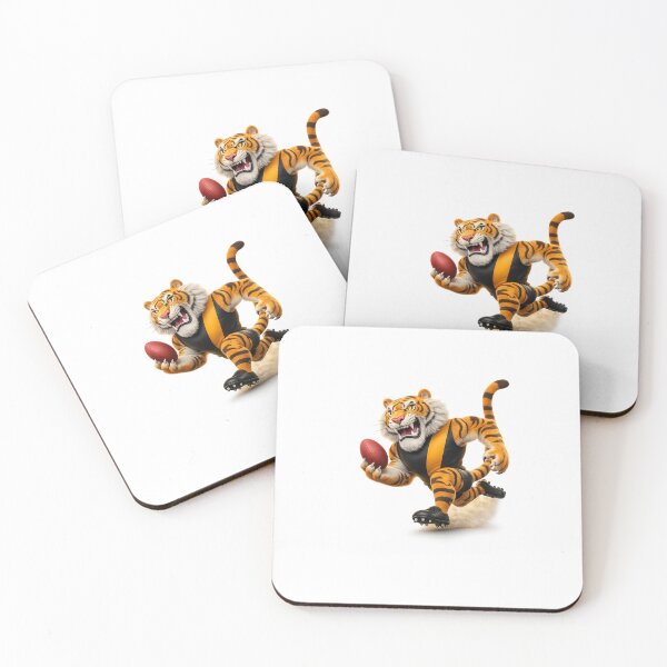 Item preview, Richmond Tigers AFL Mascot Logo Classic Vintage Design designed and sold by Luke Foran Sports Art.