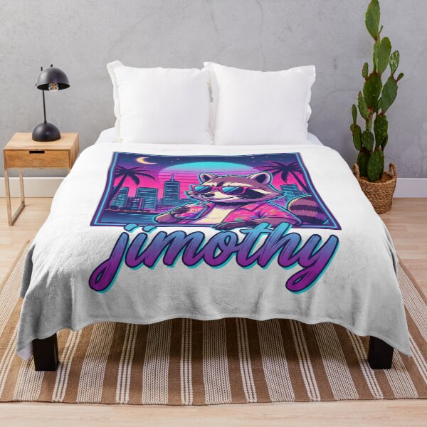 Item preview, Jimothy Raccoon Chillwave Synthwave Summer Nights designed and sold by lokabrand.