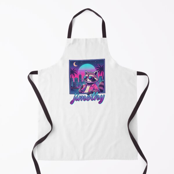Item preview, Jimothy Raccoon Chillwave Synthwave Summer Nights designed and sold by lokabrand.