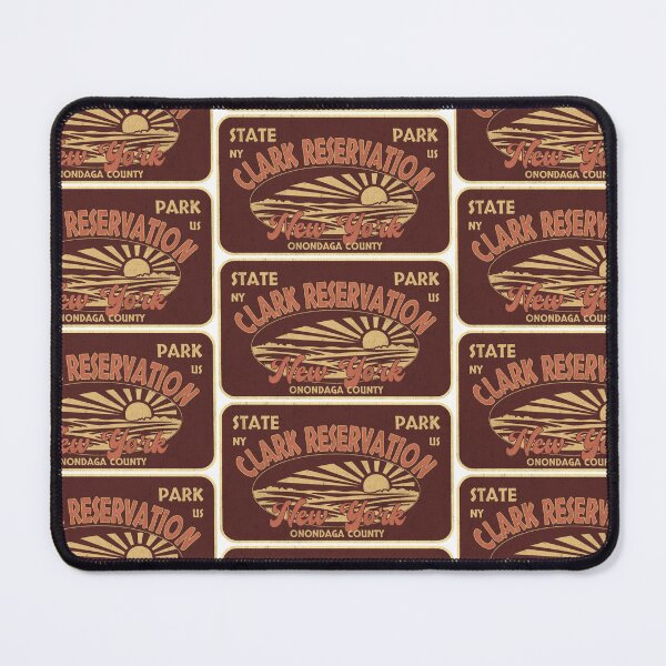 Item preview, Clark Reservation State Park, Onondaga County, New York, badge design designed and sold by Wanderful-roads.