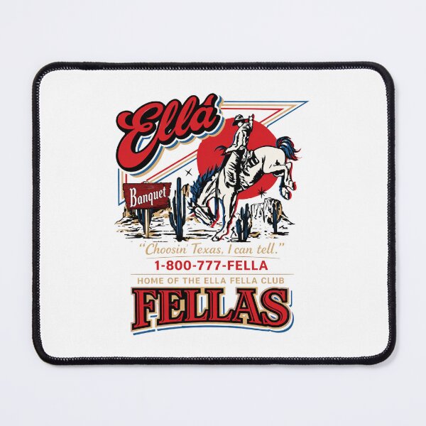 Item preview, Ella Fella Club Western, Western Country Concert, Texas Mascot designed and sold by ForrestSwaphy.