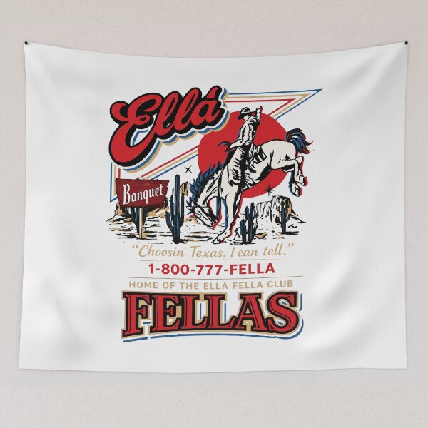 Item preview, Ella Fella Club Western, Western Country Concert, Texas Mascot designed and sold by ForrestSwaphy.