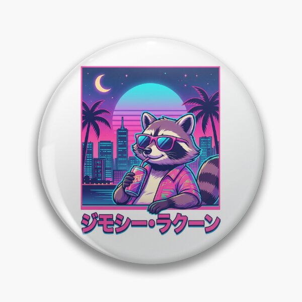 Item preview, Jimothy Raccoon Japan Style designed and sold by lokabrand.