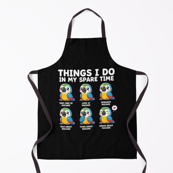 Item preview, Things I Do In My Spare Time Funny Macaw Bird Lover designed and sold by TavellynArt.