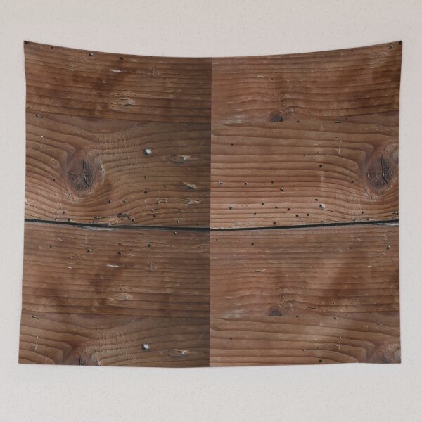 Item preview, Rustic Warm Cedar Wood Planks with Natural Wormholes and Knot designed and sold by NorthWild.