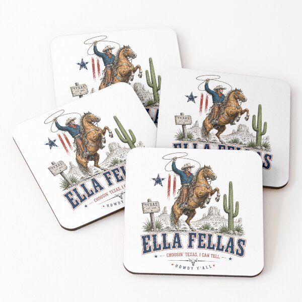 Item preview, Ella Fellas Club, Western Country Concert, Ella Fella Cowboy, Texas Social Club designed and sold by ForrestSwaphy.