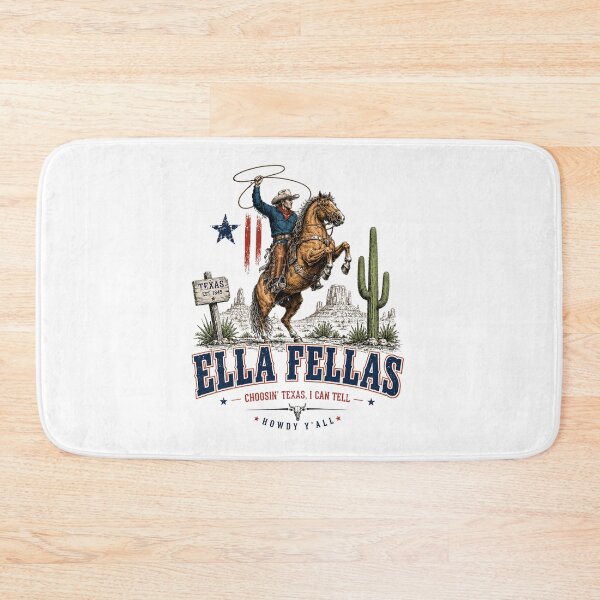 Item preview, Ella Fellas Club, Western Country Concert, Ella Fella Cowboy, Texas Social Club designed and sold by ForrestSwaphy.