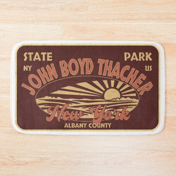 Item preview, John Boyd Thacher State Park, Albany County, New York, badge design designed and sold by Wanderful-roads.