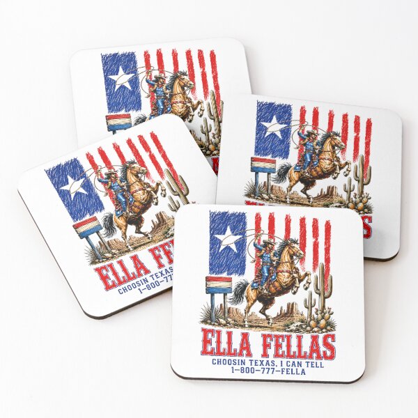 Item preview, Ella Fellas, Western Cowboy 4th of July, Ella Fella Club Cowboy, Western Country Concert designed and sold by ForrestSwaphy.