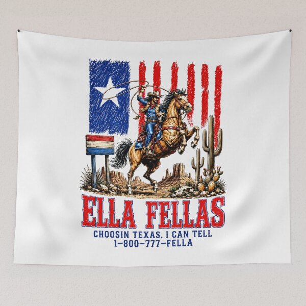 Item preview, Ella Fellas, Western Cowboy 4th of July, Ella Fella Club Cowboy, Western Country Concert designed and sold by ForrestSwaphy.
