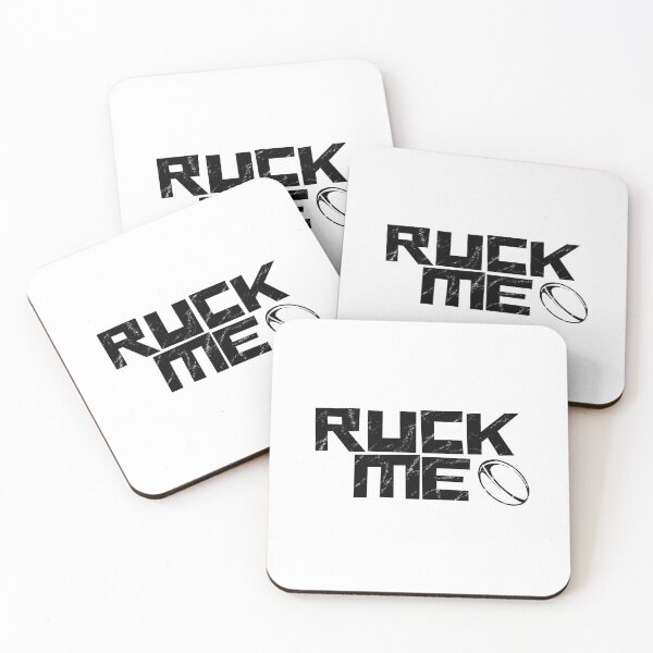 Item preview, Ruck Me | Distressed Rugby Ball Graphic | Funny Rugby Saying designed and sold by Aioli’s Attic.