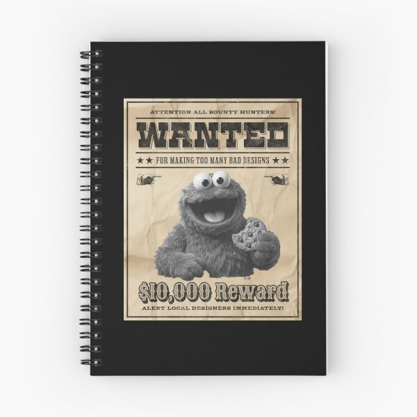 Item preview, Cookies Monster Wanted  designed and sold by TheEndDesign.